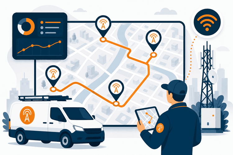 Optimisation des interventions réseau télécoms